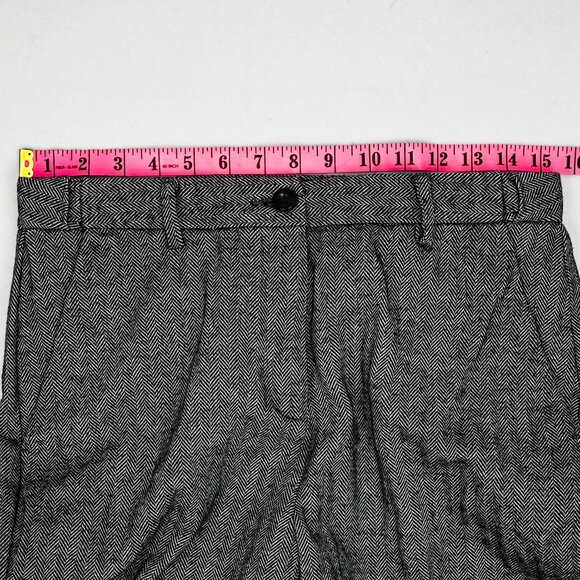 Sz8 L.L. Bean Herringbone Tween Pants Trousers - Picture 5 of 6
